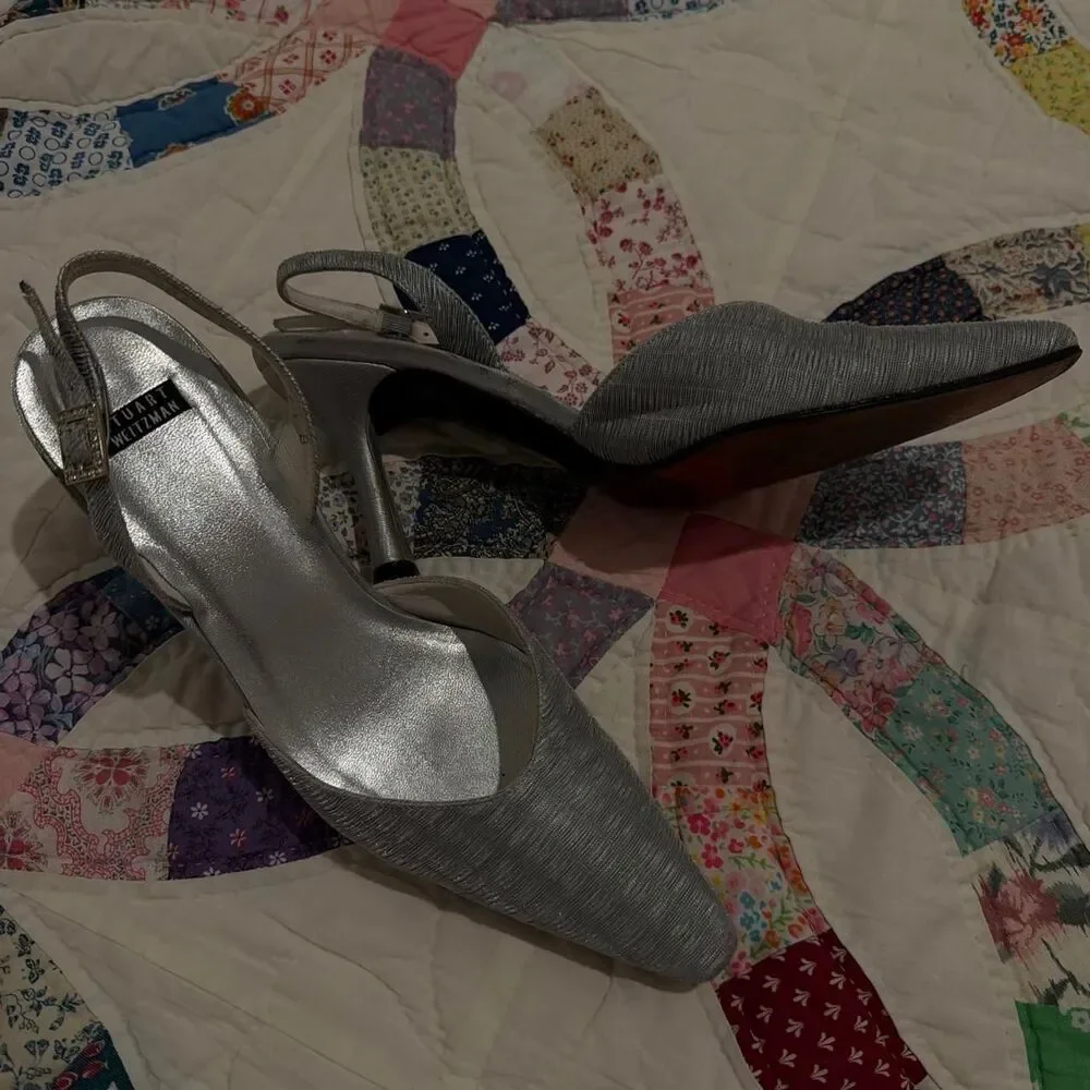 American-vintage Women's Grey and Silver Courts